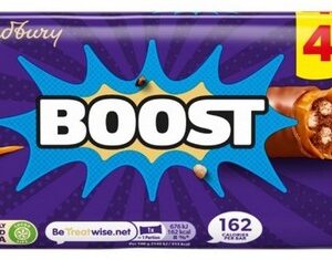 CADBURY BOOST MP 3+1FREE 31 GRMS