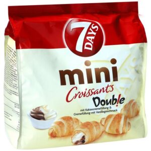 7DAYS MINI CROISSANT CHOCOLATE VANILLA 185 GRMS