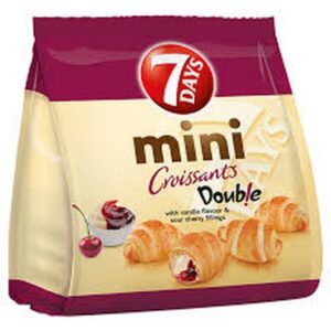7DAYS MINI CROISSANT VANILLA STRAWBERRY 185 GRMS