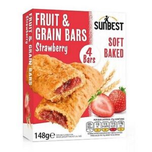 HELLEMA SB FRUITGRAIN BARS SBERRY 4 PCS.