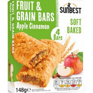 HELLEMA SB FRUITGRAIN BARS APPLE 4 PCS.