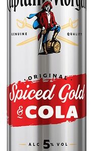 CAPTAIN MORGAN SPICED GOLD & COLA CAN 250 ML