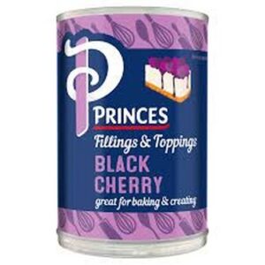 PRINCES BLACK CHERRY FRUIT FILLING 410 GRMS