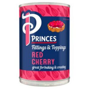 PRINCES RED CHERRY FRUIT FILLING 410 GRMS