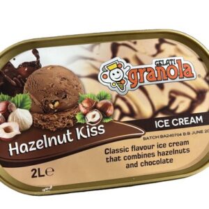 GELATI GRANOLA HAZELNUT KISS 2 LTR