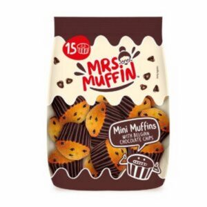 MRS MUFFIN MINI MUFFINS CHOCO CHIP 225 GRMS