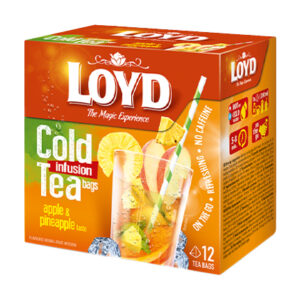 MOKATE LOYD COLD TEA APPLE & PINEAPPLE 12 PCS.