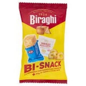 I BIRAGHI CHEESE SNACK CON TARALLI 36 GRMS