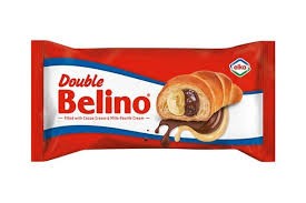 BELINO CROISSANTS DOUBLE MILLE F COCOA  80 GRMS