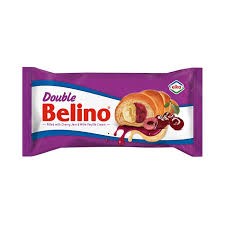 BELINO CROISSANTS DOUBLE MF CHERRY  80 GRMS