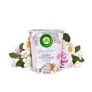 I AIRWICK CANDLE FROSTED ROSE & SNOWBERRY 105 GRMS