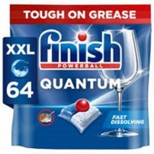 I FINISH QUANTUM DISHWASHER TABS 64 POTS