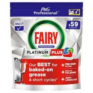 I FAIRY DISHWASHER PLATINUM TABS ORIGINAL 59 POTS