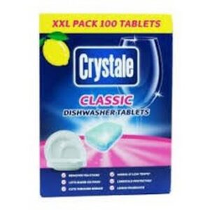 I CRYSTALE DISHWASHER TABS CLASSIC 100 POTS