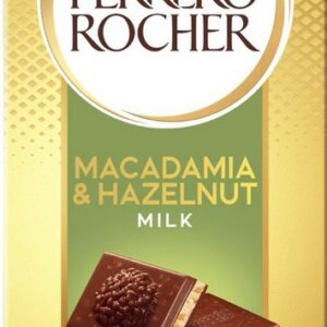 FERRERO ROCHER MACADAMIA & HAZELNUT TABLET 90 GRMS