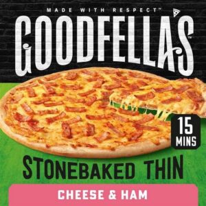 GOODFELLAS THIN CHEESE & HAM 385 GRMS