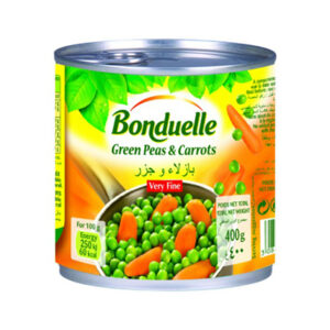 BONDUELLE PEAS & CARROTS 400 GRMS