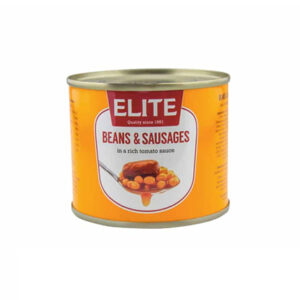 ELITE BEANS & SAUSAGES 210 GRMS