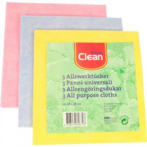 ELINA CLEAN ALL PURPOSE CLOTH X 3 38X38CM