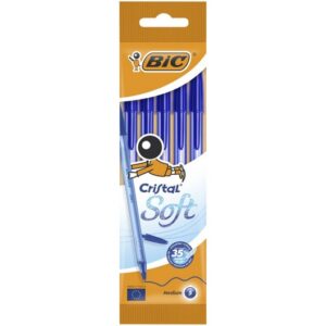 BIC CRISTAL SOFT X 5 BLUE