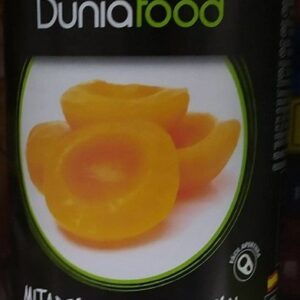DUNIA FRUIT PEACH HALVES IN LIGHT SYRUP 420 GRMS