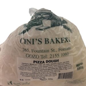 CINI'S BAKERY  PIZZA DOUGH 500 GRMS