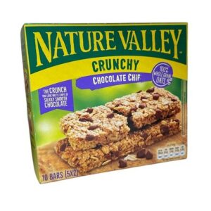 NATURE VALLEY CRUNCHY CHOCOLATE CHIP X 5 42 GRMS