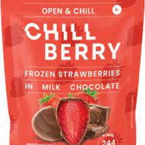 CHILL BERRY STRAWBERRY IN MILK CHOCOLATE 150 GRMS