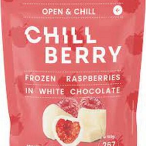 CHILL BERRY RASBERRY IN MILK CHOCOLATE 150 GRMS