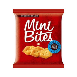 SUNSHINE SNACKS MINI BITES BACON 50 GRMS