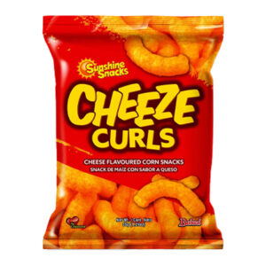SUNSHINE SNACKS CHEESE CURLIES 25 GRMS