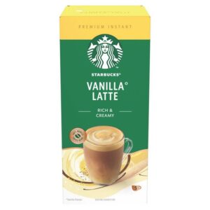 STARBUCKS LATTE VANILLA MIX 5 PCS.