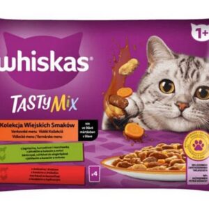 WHISKAS TASTY MIX COUNTRY COLLECTION 4X850 GRMS