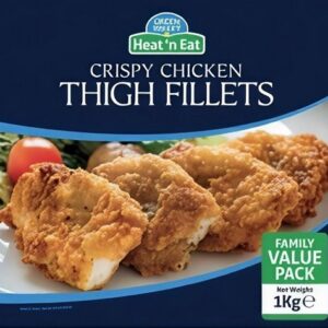 GREEN VALLEY CRISPY CHICKEN THIGHS 1 KG