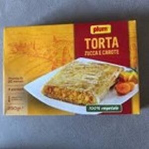 I PLUM TORTA SALATA PUMPKIN & CARROTT 280 GRMS