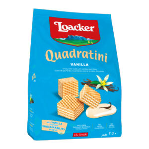LOACKER QUADRATINI VANILLE 125 GRMS