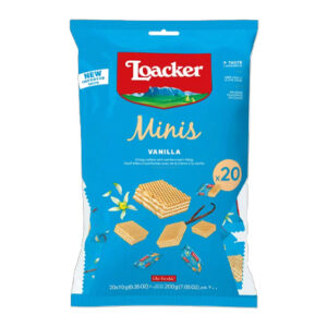 LOACKER MINIS VANILLE 200 grms