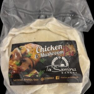 TA SAMINU BAKERY CHICKEN & MUSHROOM PIE 2X500 GRMS