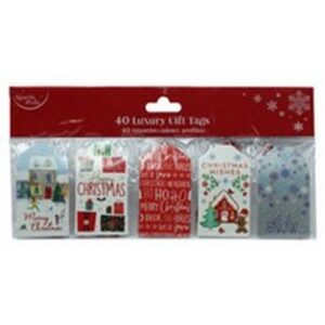 I XMAS LUXURY GIFT TAGS 40 PCS.