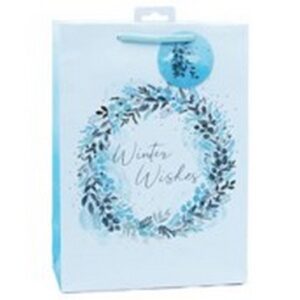 I XMAS GIFT BAG LARGE ALL IS CALM 1 PCS.