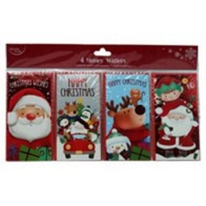I XMAS MONEY WALLET 4 PCS.