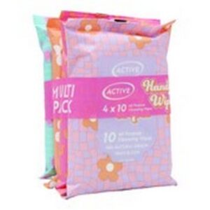 I ACTIVE ACTIVE HANDY WIPES 4X10 PCS.