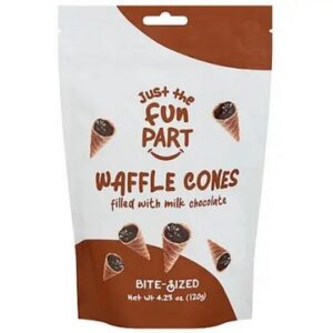 JTFP WAFFLE CONES MILK CHOC 120 GRMS