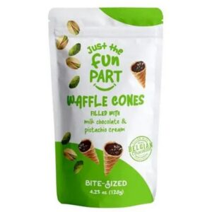 JTFP WAFFLE CONES PIS MILK CHOC 120 GRMS