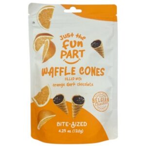 JTFP WAFFLE CONES ORA DARK CHOC 120 GRMS