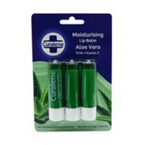 I CURALENE LIP BALM ALOE VERA 3PK 5 GRMS
