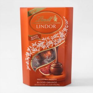 LINDT LINDOR BLOOD ORANGE 200 GRMS