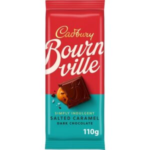 BOURNVILLE SALTED CARAMEL UK 110 GRMS