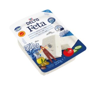 DELTA FETA CHEESE BLOCK 200 GRMS