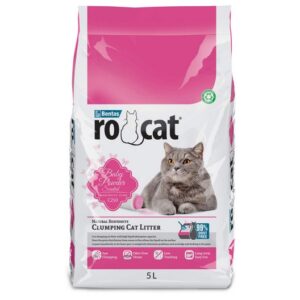ROCAT BABY POWDER CAT LITTER 5 LTR